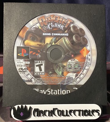 Ratchet and Clank Going Commando PlayStation 2 PS2 Disc Only Tested