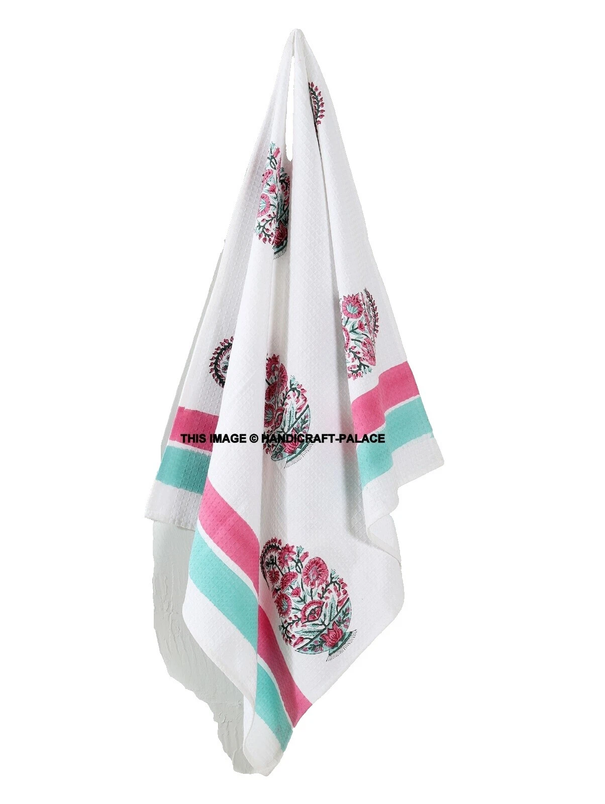 Handmade Floral 100% algodón toallas y mantillas de Baño