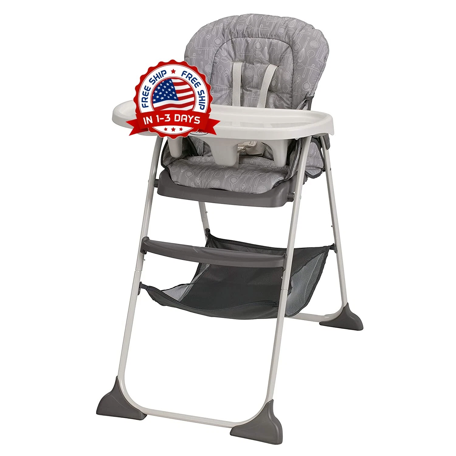 #1 Silla Alta De Comer Para Bebe Silla Para Bebe - Baby High Chair Feeding Chair