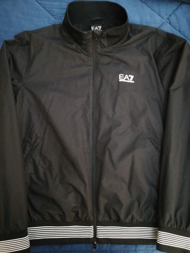 Emporio Armani EA7 Bomber estivo Uomo Nero - Modello 3KPB01 PN27Z - TAGLIA XXL - Foto 2 di 8