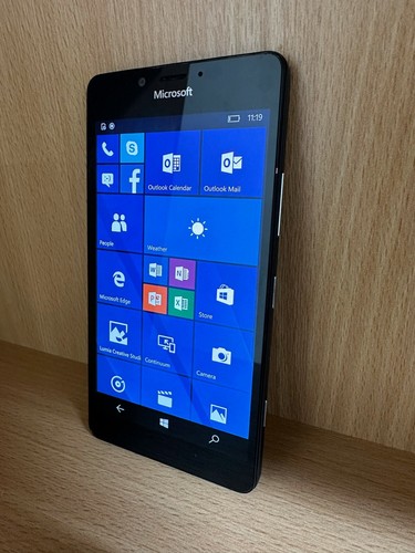 Microsoft Lumia 950 32GB Unlocked Black 4G LTE Smartphone - Very Good Condition - Afbeelding 6 van 10