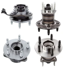 For Saturn Aura 2007-2009 4pcs Wheel Hub Bearing Assembly