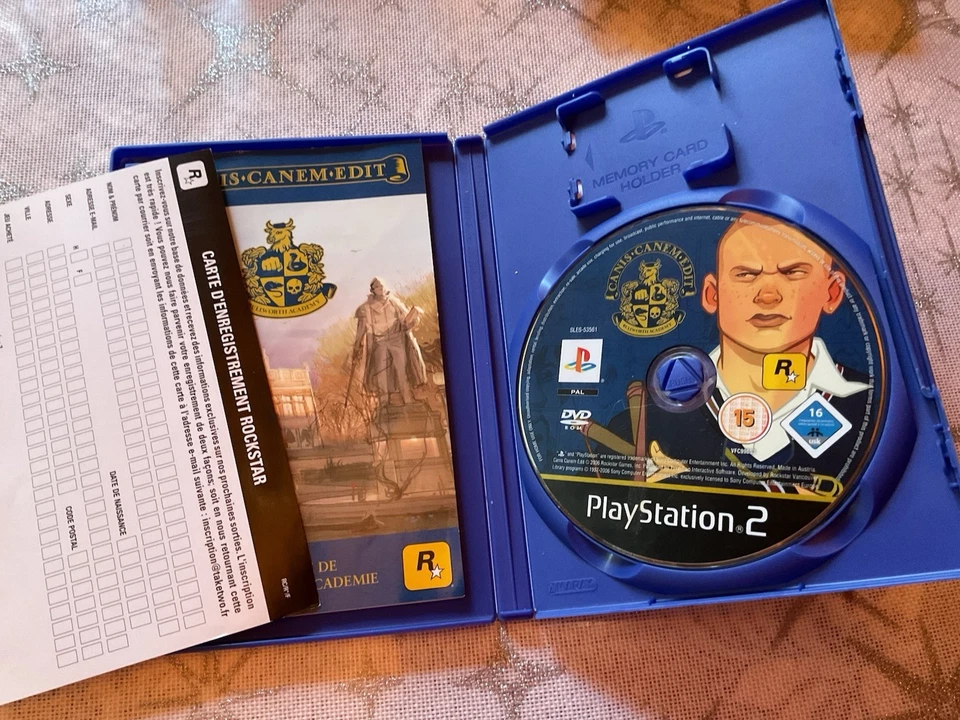 Canis Canem Edit Ps2 Jeu, Sony Playstation 2, Complet, Lire Description - Photo 2/3