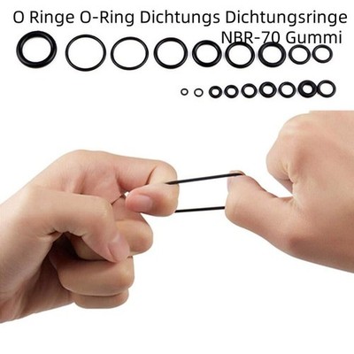 O-Ring Dichtungs Dichtungsringe NBR-70 Gummi Dichtungen Ringe Gummiringe O Ringe