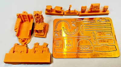 1/48 MiG-29A Cockpit set by Cutting Edge. # 48074 bagged no instructions