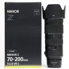Nikon Z 70-200mm F2.8 VR S Zoom Lens Boxed – STK 43362