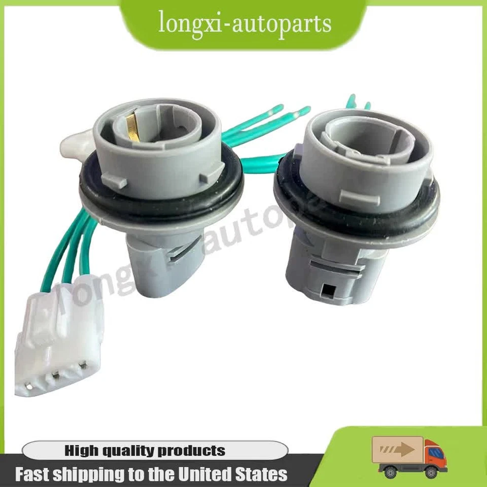 For Honda Acura Turn Blinker Signal Light Socket Connector 33302-SR3-A01 Harness - Image 3 of 4