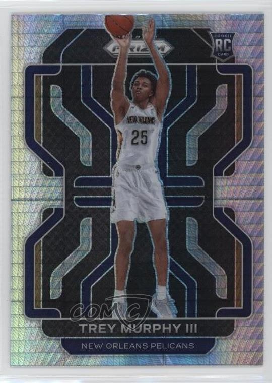 2021-22 Panini Prizm Hyper Prizm Trey Murphy III #288 Rookie RC 02ez
