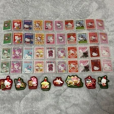 Sanrio Hello Kitty Strawberry Newspaper Masking Stickers 40pcs Bonus Xmas Seal