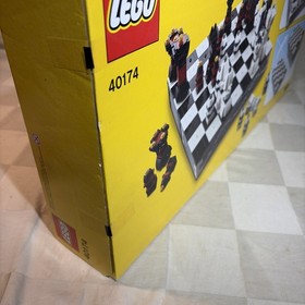LEGO 40174 Iconic Chess & Checkers 2 in 1 Building Set Retired New Sealed