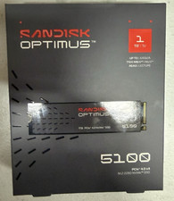 New SanDisk 2280mm Optimus 5100 1TB M.2 NVMe Gen 4.0 x 4 SSD SDSP51100TAN-000G1
