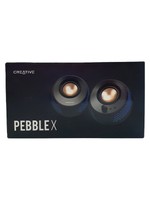 Creative Pebble X USB-C Mit Rgb Beleuchtung Schwarz