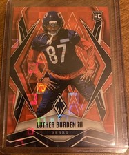 2025 Panini Football Phoenix Luther Burden III Rookie Orange Pandora /189 #196