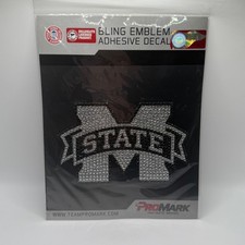 Ncaa University of Memphis Tigers “M” Bling Auto Emblem Decal Car Truck College