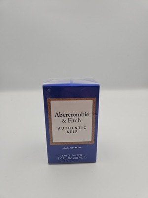 ABERCROMBIE & FITCH Authentic Self Homme Men Eau De Toilette EDT Spray 1 oz 30mL