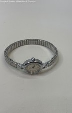 Vintage Timex Quartz Silver Tone Watch 16.1g