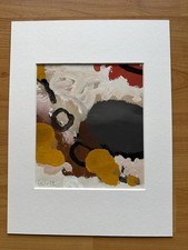 Ernst Weil, „o.T.“, Gouache, 1962,  mit Signatur