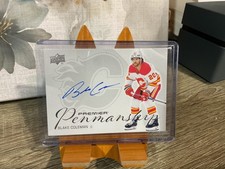 2024-25 Upper Deck Premier Hockey Blake Coleman Premier Penmanship AU #PEN-BC