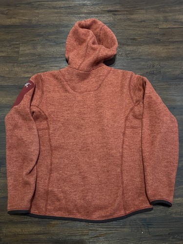 Giacca donna ARC'TERYX Covert felpa con cappuccio Polartec taglia M arancione rosa - Foto 5 di 9
