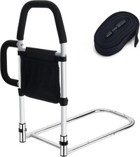 Bed Rails for Elderly Adults, Bed Assist Rails for Seniors with 2 Grab Bars  St