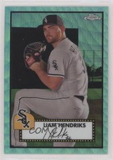 2021 Topps Chrome Platinum Anniversary Aqua Wave Refractor Liam Hendriks r0j