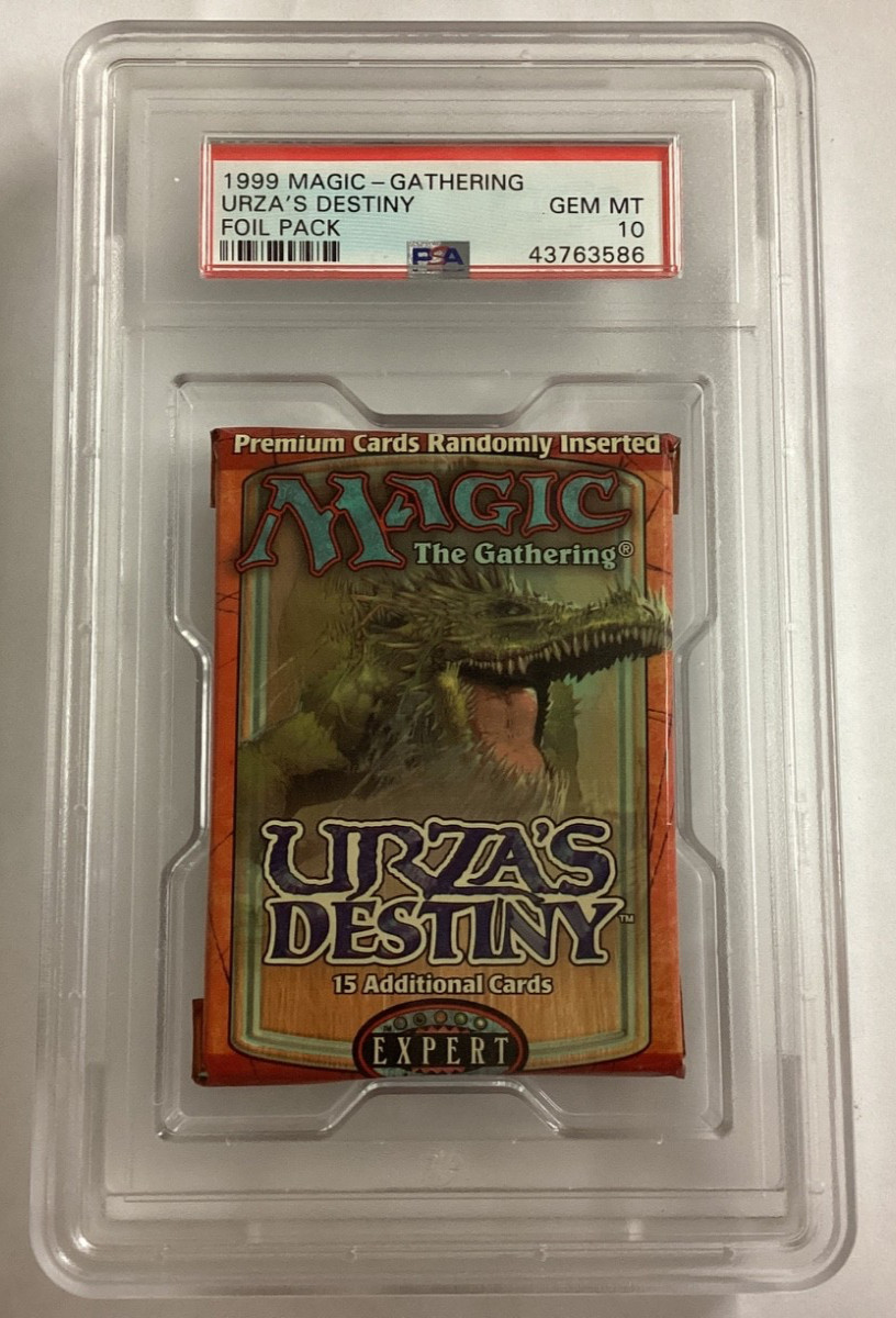 MTG Urza’s Destiny Foil Pack PSA 10 (3586) Graded Power