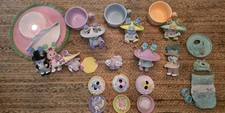 Tea Bunnies Bunny Figurine Collectors Huge Lot of 11 Tomy 1995 Vintage Set