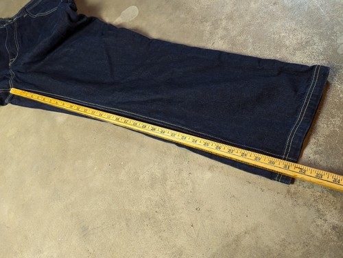 eight732 jeans Baggy Y2K Hip Hop Embroidered 36x34 - Picture 7 of 11