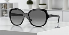 VOGUE VO2871S W44 11 Black Gray Gradient 56 mm Women's Sunglasses