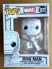 Funko PoP! Marvel IRON MAN #1572 SKETCH Edition or Color Your Own Iron Man‼️