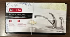 NEW Delta Foundations Single Handle Kitchen Faucet PN: B3310LF