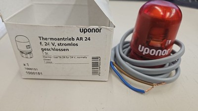 UPONOR therm. Stellantrieb Thermoantrieb AR24, 24V stromlos geschlossen 100151