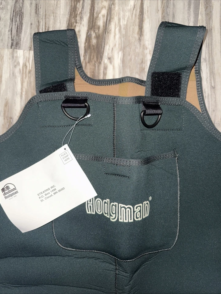 Hodgman Caster Green Neoprene Stocking Foot Chest Waders Sz Medium Men’s W307GRN - Image 3 of 4