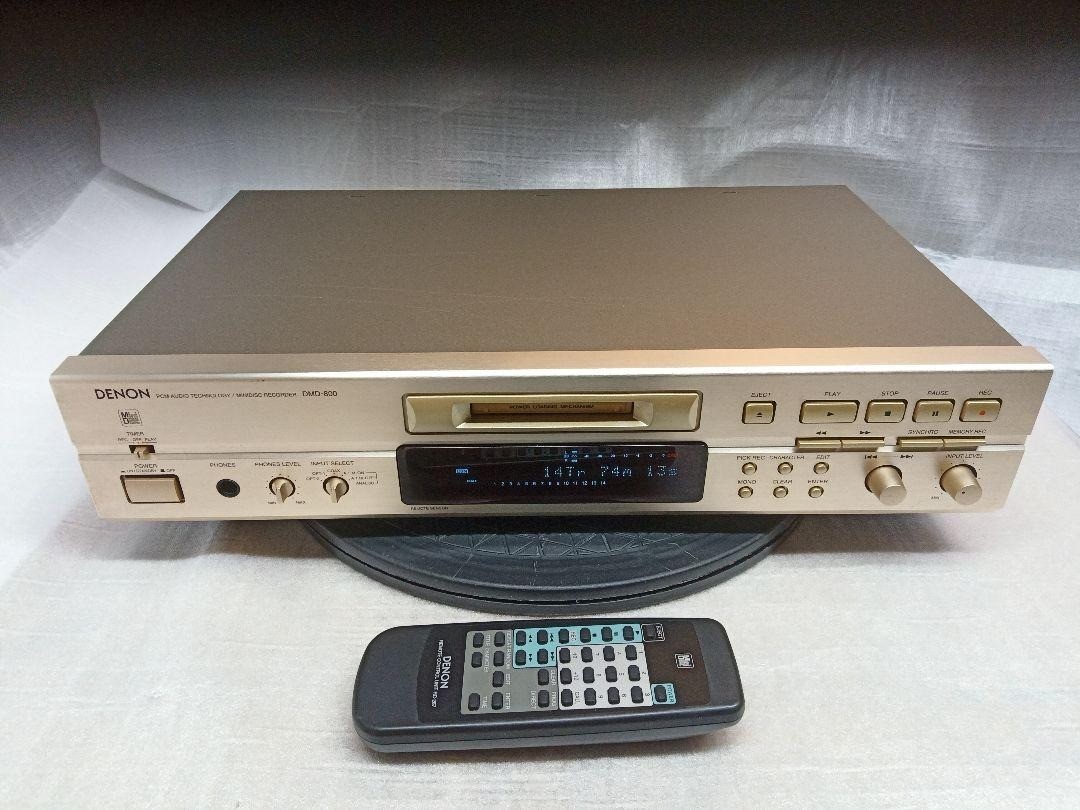 DENON DMD-800 MD Mini Disc Deck Recorder Player HiFi Stereo