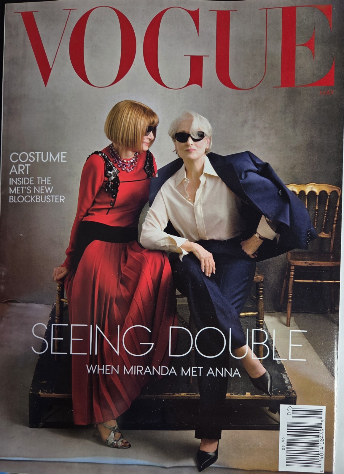MERYL STREEP & ANNA WINTOUR - VOGUE MAG - MAY 2026 - BRAND NEW 
