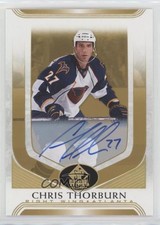 2020-21 SP Signature Edition Legends Gold Spectrum Foil Chris Thorburn Auto 14zd