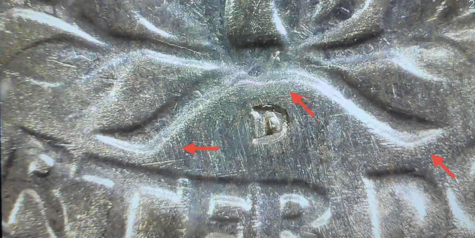 1940-D Washington Silver Quarter ICG MS64 FS-502 RPM Quadruple Mint Mark - Image 4 of 4