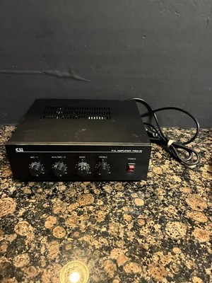 CSI Speco Technologies PBM-30 30W Contractor Series PA Amplifier - Tested