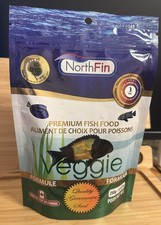 Northfin Veggie Fish Food 3mm 250g Slow Sinking Herbivore Pellets