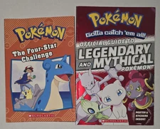 POKEMON: The Four-Star Challenge/Scyther and Official Guide Legendary Mythical