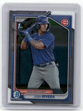 2024 Bowman #BCP-115 Josh Rivera Chrome Prospects