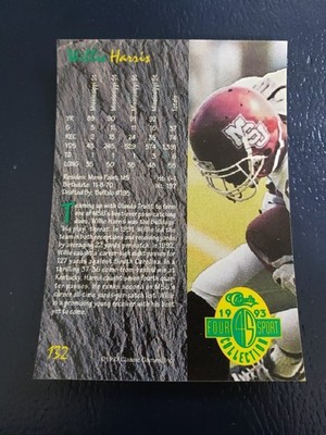 Lester Holmes Jackson State Rookie 1993 Classic Games BLANK FRONT ERROR