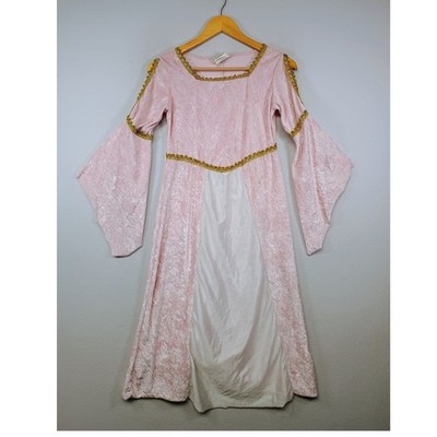 Princesscore California Costume Girls LG Pink Fairytale Medieval Princess Dress