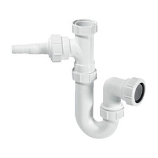 McAlpine WM1 single appliance trap and accessories with tee piece
