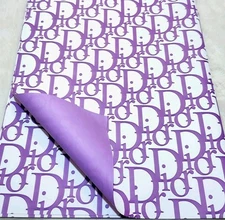 Exquisite Purple Wrapping Paper 20 Sheets With 10 Yards Of Matching Ribbon 