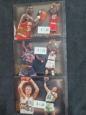 3 cards. 1993-94 Fleer Living Legends basketball trading cards