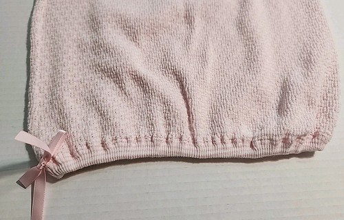 Paty Inc Baby Girl Gown w/Scratch Mitts Pink White Size 3 Months NWT - Picture 10 of 15
