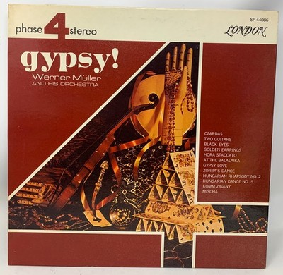 Werner Muller Orchestra GYPSY! 1966 London Phase 4 Stereo vinyl LP NM/VG