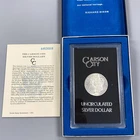 1884 CC GSA Carson City Morgan Silver $1 BU T-1 w/ogp L24725