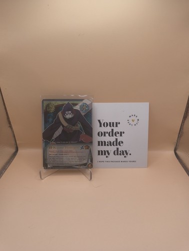 Naruto CCG/TCG - Kisame Hoshigaki - Big Sword Shark Skin -Bandai - U.S Exclusive - Picture 3 of 8